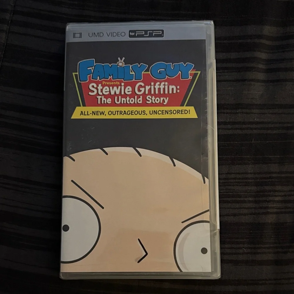 Family Guy Stewie Griffin: The Untold Story UMD Video for PSP